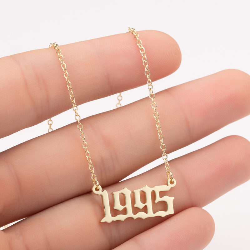 Birth Year Necklace