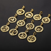 Load image into Gallery viewer, Zodiac Pendant Necklace
