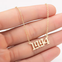 Load image into Gallery viewer, Birth Year Necklace
