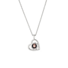 Load image into Gallery viewer, Forever In My Heart - Memory Projection Necklace *Sterling Silver*
