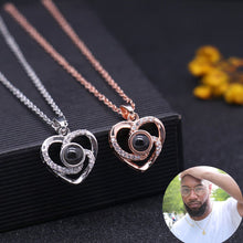 Load image into Gallery viewer, Forever In My Heart - Memory Projection Necklace *Sterling Silver*
